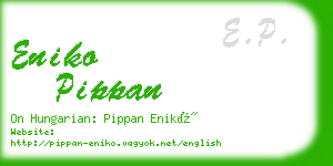 eniko pippan business card